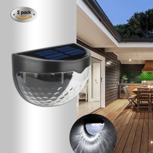 Plastic 2V 0.26W Solar Lamp Wall Sensor Light / 6PCS Led Modern Solar Fence
