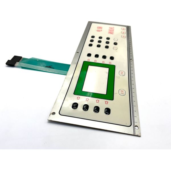 Quality Custom Legend Printing Membrane Switch With Graphic Overlay And Tactile Snap Domes For Electronical Keyboard Design wholesale