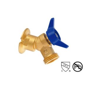 China Aluminum Alloy Handle Brass Compression Hose Bibb Male Threaded Brass Valve on sale