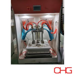 Automated Powder Coating Line For Aluminum Profile Hardware With Conveyor System