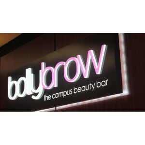 China Waterproof Led Backlit Sign Backlit Metal Sign With RoHS Certification on sale