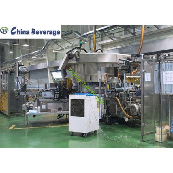 Quality CSD Carbonated Water Bottle Filling Machine , Beverage Bottling Equipment wholesale