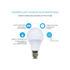 800lm Energy Saving LED Bulb AC85V 5w E27 Led Light Bulb