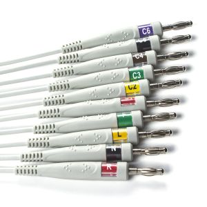 EDAN Dx12 10Lead ECG Holter Cable Banana For Trunk Cable Length 2.2M Compatibili