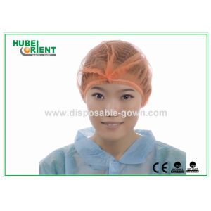 Single Use Nonwoven Medical Mob Cap With Double Elastic