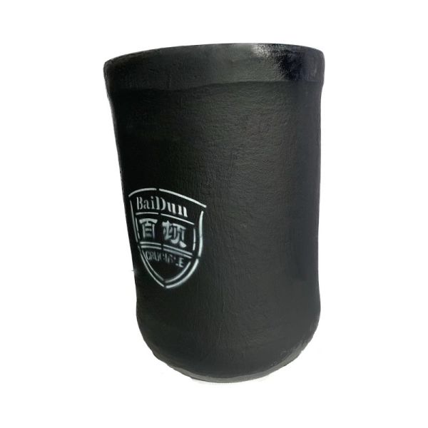 Quality Round Silicon Carbide Crucible Acidic / Basic Resistant 150kg Capacity Long Life wholesale