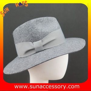 2253 Sun Accessory customized unisex winter wool felt fedora hats ,Shopping