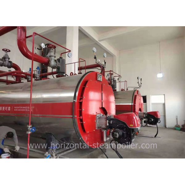 Natural Gas Steam Boiler Fruits Dehydration Line Automatic Running
