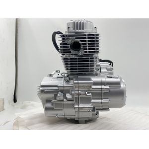 250cc Air Cooled Motorcycle Engine with 4 Stroke Single Cylinder and CDI
