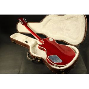 LP Corvette Electric guitar Figured Maple Top Veneer Grover Tuner More Color Can