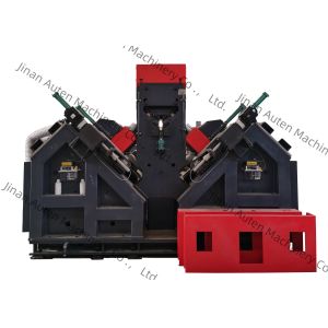 40m/Min Max. Angle Feeding Speed CNC Angle Drilling And Marking Machine Model ADM2532 3 CNC Axes