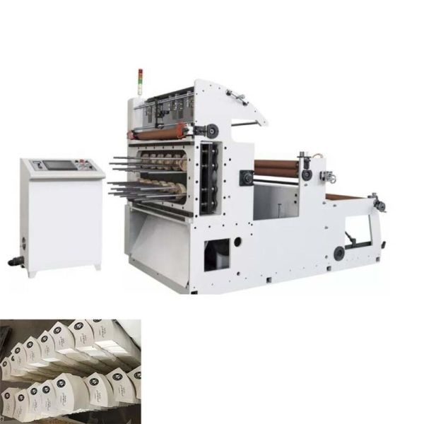 860mm Paper Cup Printing Punching Die Cutting Machine ODM OEM