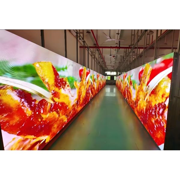 Quality Cabinet Size 600*337.5MM Glue On Board led screen wholesale