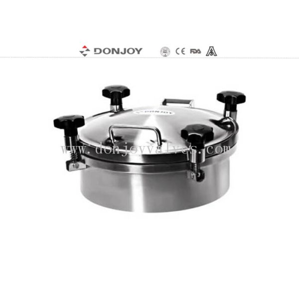 Quality DONJOY 300mm Round manhole Cover With Pressure Welded To The Tank wholesale