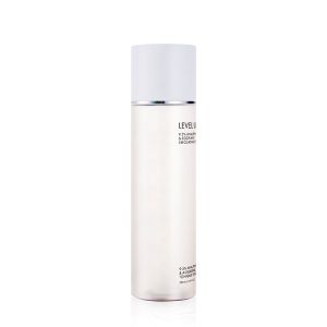 China 200ml Frosted Plastic Facial Toner Bottles Container In White Screw Cap with logo Hot stamping on sale