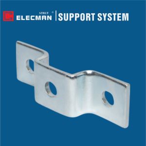 Cheap Galvanized Steel Metal 3 Hole Strut U Bracket Saddle Shape for sale