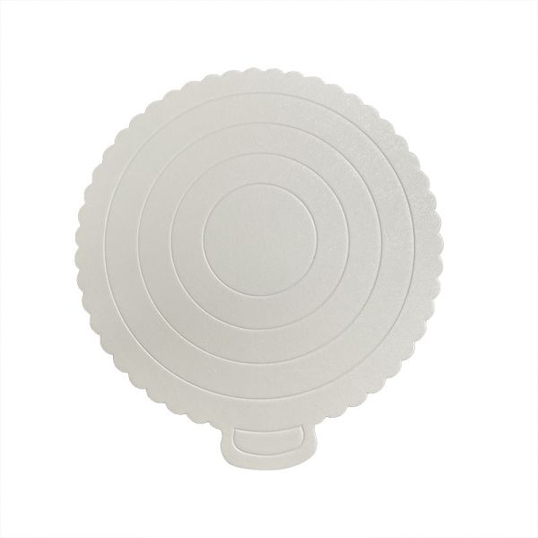 Greaseproof Flower Edges Round Bakery Cake Cardboard Base