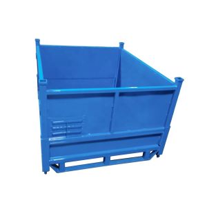 Easy-to- Powder Coating Finish Storage Containers for Industrial Warehouse
