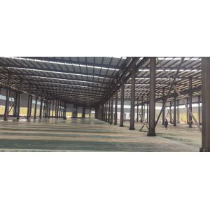 Prefab Steel Structure Warehouse H-Section Beams Customizable Sizes