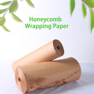 Eco Friendly 50CM*250M Honeycomb Wrapping Paper Mechanical Pulp