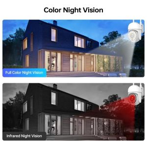 Full HD 1080P Wireless Surveillance IP Security Dome Camera Human Detection Cctv