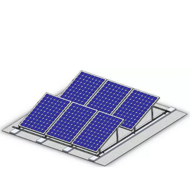 Foldable Solar Panel Roof Mounting Brackets Easy Storage, Portable Deployment