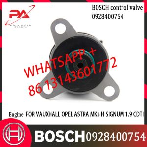 0928400751 BOSCH Metering Solenoid Valve To VAUXHALL OPEL ASTRA MK5 H SIGNUM 1.9