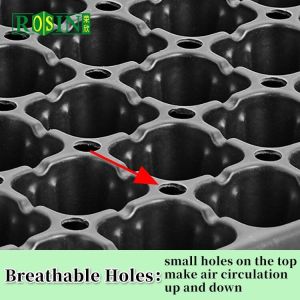 Flexibility Deep 128 Cell Plug Tray Breaking Resistant For Greenhouse And