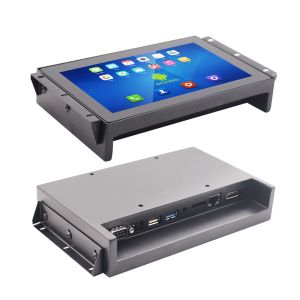 Black Android Touch screen Computer with and RS232/USB/RJ45/VGA/H-D-MI