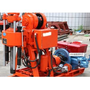 180m Portable Hydraulic Crawler Mounted Drill Rig For Water Borehole or