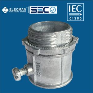 Cheap Zinc EMT IEC 61386 Conduit Fittings Connector Set Screw EMT Conduit To Box Type for sale