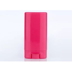 Mini Round 15g PP Plastic Deodorant Containers Hotstamping Printing