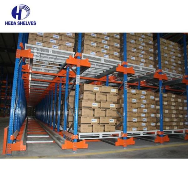 Quality Cold Rolled Steel Shuttle Pallet Racking System 1T- 3T Layer Custom Storage wholesale