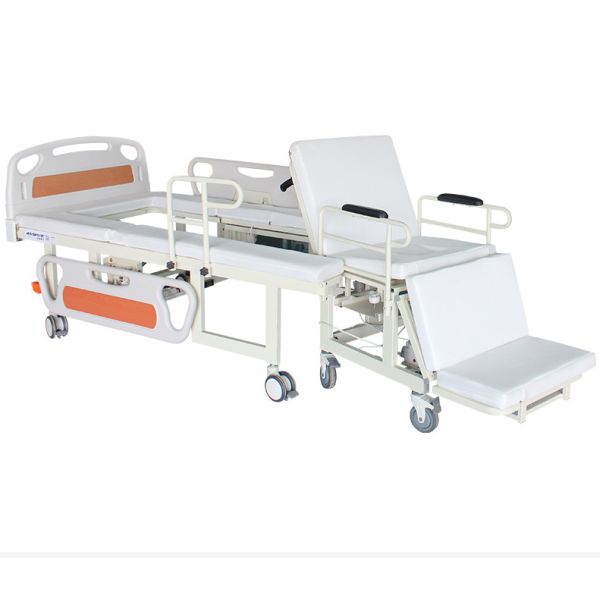 Quality Home Electric Nursing Bed With Bedpan Detachable Wheelchair White wholesale