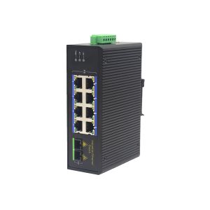 UT18FP-SC20 unmanaged industrial 8x10/100Base-Tx POE+ 1x100M-Fx SC ethernet