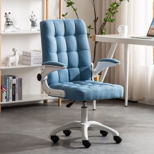 China Sedentary People Home Study Pulley Swivel Anchor Chair With Stainless Steel Base on sale