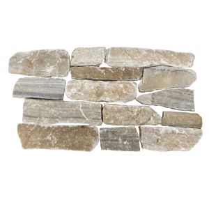 Thickness 2.5cm Wall Cladding Limestone Random Coursed Stone