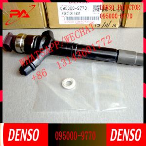 Cheap Fuel Injector Remanufactured common rail injector 095000-8060 095000-9770 23670-51040 For Land Cruiser1VD-FV for sale