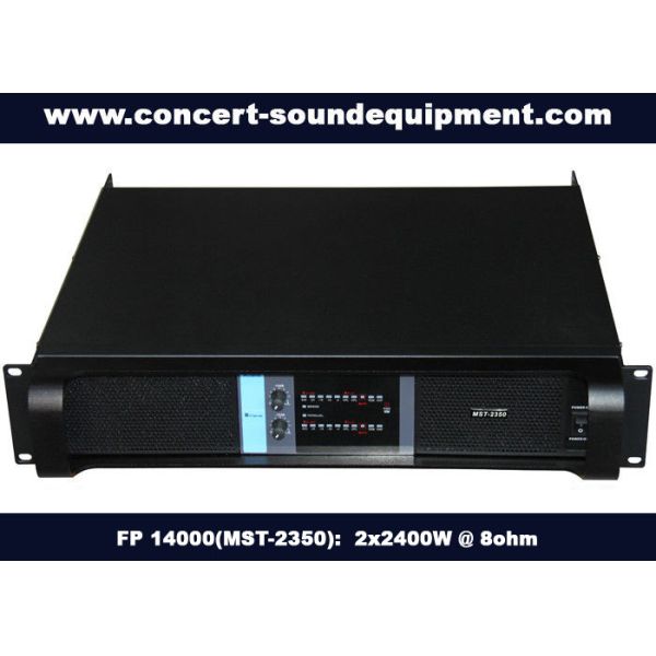 Quality High Stability Switch Mode Amplifier 2x2400W FP 14000 For Living Show And Concert wholesale