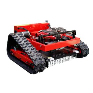 Uncovered Crawler Lawn Mower Grass Cutting Machine / Farm Cordless Lawnmower