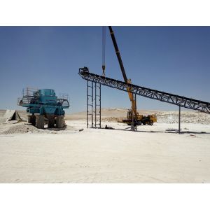 Mine Quarry Mining Conveyor Belt Rubber B650 For Transporting Aggregrates