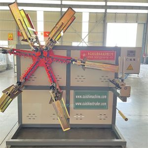 90KW Plastic Pipe Extrusion Line , HDPE Microduct Communication Pipe Machine