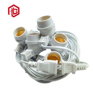 IP67/IP68/IP69 Rated E26 E27 Lamp Holder Waterproof Connector for Cable UL TUV