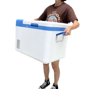 Portable Mini Solar 12V DC 25L Low Temperature Deep Freezer for ALL Climate Type