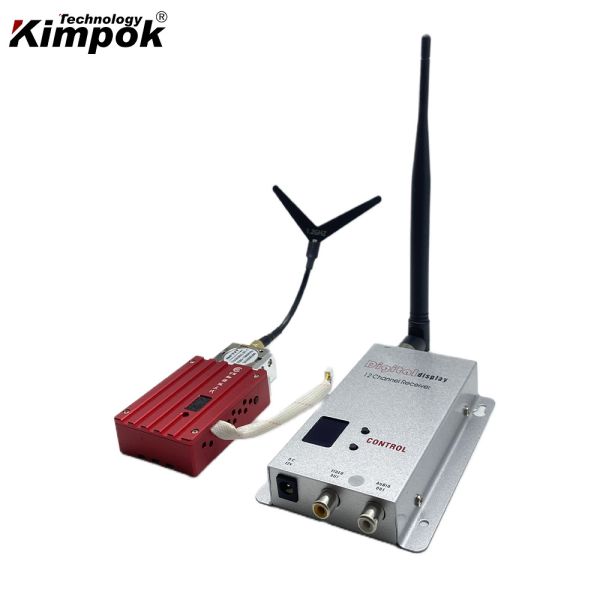 Quality 1.2Ghz 8W Wireless Video Transmitter and Receiver FPV VTX VRX for Drone Image Sender wholesale