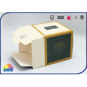 Bakery Birthday Cake Packaging Folding Square Box