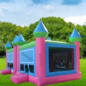 2024 PVC Customized Color Inflatable Castle Princess Bounce House Patrol Bouncy