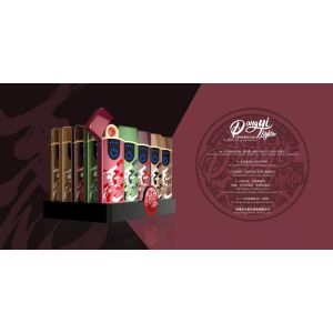 Custom Logo USB Rechargeable Plasma Lighter Electronic Refillable