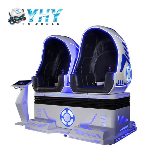 Quality 200cm 3 DOF Egg 9D VR Cinema Roller Coaster Shooting Game Machine 300kgs wholesale
