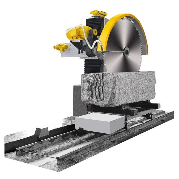 High Cutting Efficiency QZQ-1600 Granite Marble Stone Block Single Column Auto